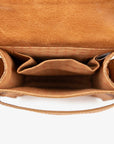 The Boxy Crossbody - Camel