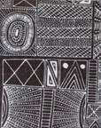 Cotton Zip Bag - Aboriginal Art - Fiona Puruntatameri
