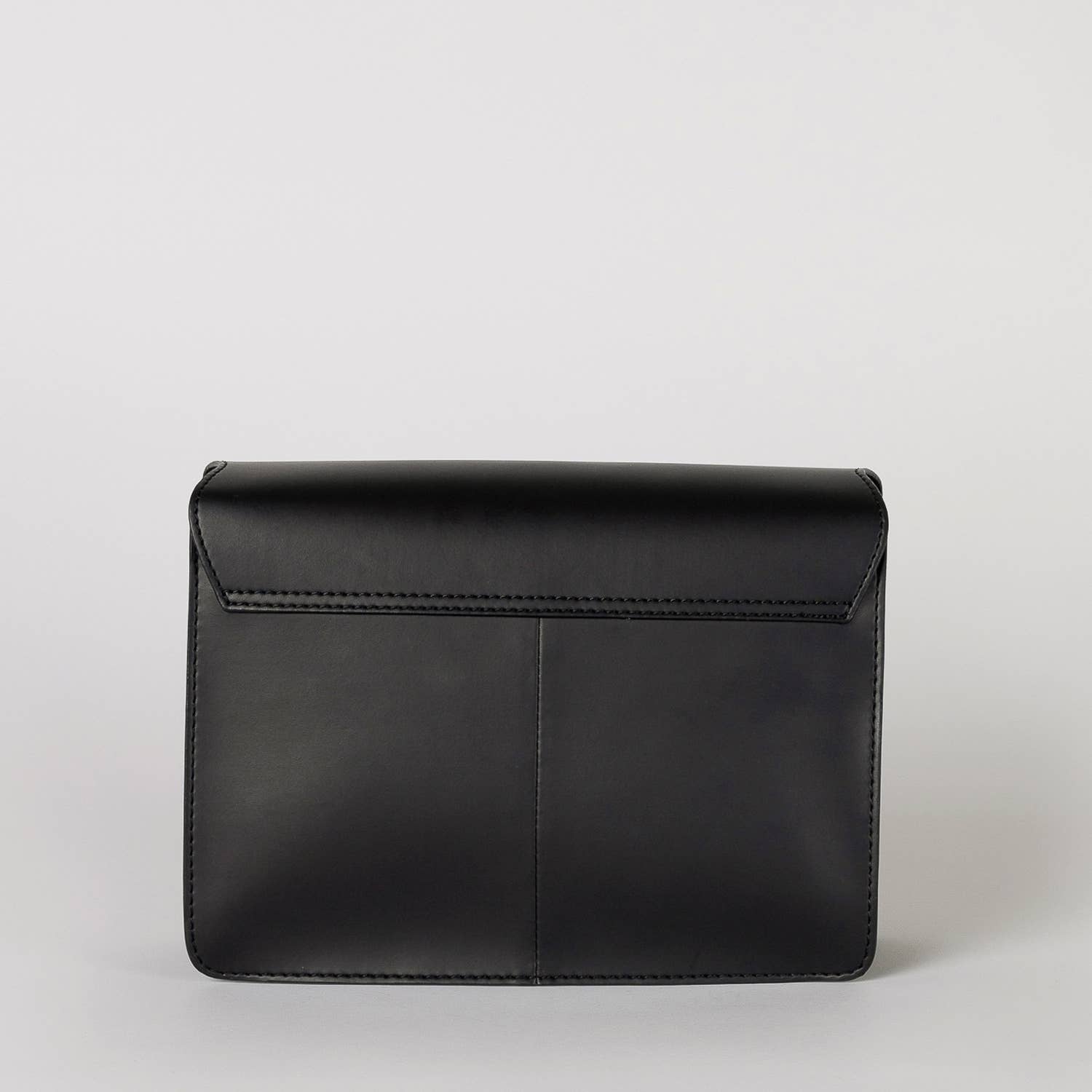 Leather Satchel/Crossbody Black