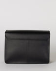 Leather Satchel/Crossbody Black