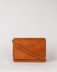 Leather Satchel/Crossbody Cognac