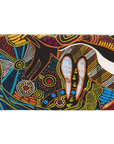 Cotton Zip Bag - Aboriginal Art - Justin Butler