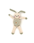 Bunny Baby Rattle – Handmade Organic Cotton Baby Toy