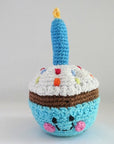 Handmade Birthday Cupcake - Blue
