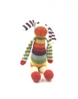 Velvety Plush Organic Rainbow Bunny