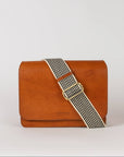 Leather Satchel/Crossbody Cognac