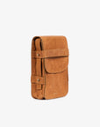 The Boxy Crossbody - Camel
