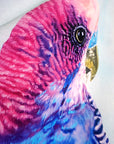 Cotton Tea Towel Indigenous x Leah Anketell - Budgies