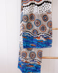 Organic Cotton Scarf Indigenous Artist Bianca Gardiner-Dodd