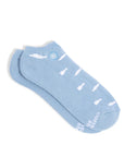 Socks that Support Mental Health (Floating Clouds) Ankle