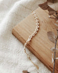 Daisy Chain Bracelet - Cream Delicate
