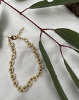 Daisy Chain Bracelet - Cream Delicate