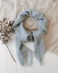 Linen Scarf - Aegean