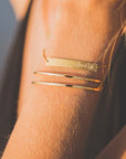 Faith Like a Mustard Seed Bangle - Gold