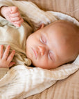 Soft Muslin Baby Wrap - White