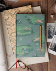 A5 Hardcover Journal - Crocodile Design
