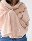 Judith Hand Woven Ethiopian 100% Cotton Shawl Scarf