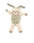 Organic Cotton Bunny Green Stripes