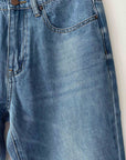 Lazybones Nikki Jeans vintage wash - blue denim