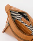 Cross Body Bag - Cognac - Vegan Leather