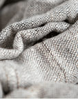 Stella Ethiopian Silk Shawl with a Navy Colour Band Edge