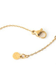 Gold Necklace with Mother of Pearl