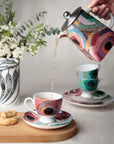 Tea Cup & Saucer - Artwork by Marianne Burton
