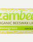Beeswax Lip Balm Lemongrass