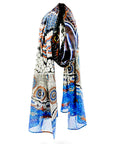 Organic Cotton Scarf Indigenous Artist Bianca Gardiner-Dodd