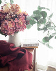 Alpaca Classic Scarf - Burgundy