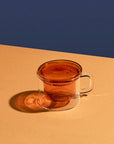Tea Mug & Infuser for One - Amber, Smoke & Clear