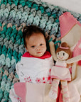Organic Cotton - Ballerina Rattle - Pink