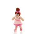 Organic Cotton - Ballerina Rattle - Pink