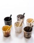 Handcrafted Polished Salt Cellar & Spoon