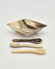 Square Spice Bowl with Spoon
