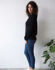 Alpaca Wool Classic Jumpers - Black