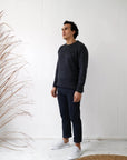 Alpaca Wool Classic Jumpers - Charcoal