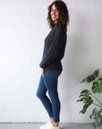 Alpaca Wool Classic Jumpers - Charcoal