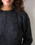 Alpaca Wool Classic Jumpers - Charcoal