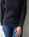 Alpaca Wool Classic Jumpers - Charcoal