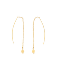 Eden Leaf Drop Earrings - Gold ARRIVING EARLY JUNE