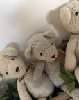Teddy Bear Ditsy Bear - Cream, Latte & Grey