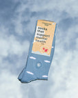 Socks that Support Mental Health (Floating Clouds)