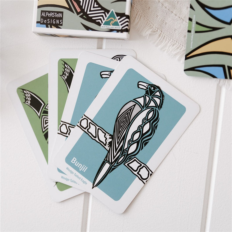 Indigenous Art Gifts Australia Dancing Wombat Memory Card Game The