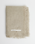 Linen Scarf - Natural Flax