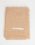 Lightweight Linen Scarf - Terracotta