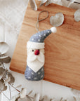 Santa with Snow Christmas Decoration