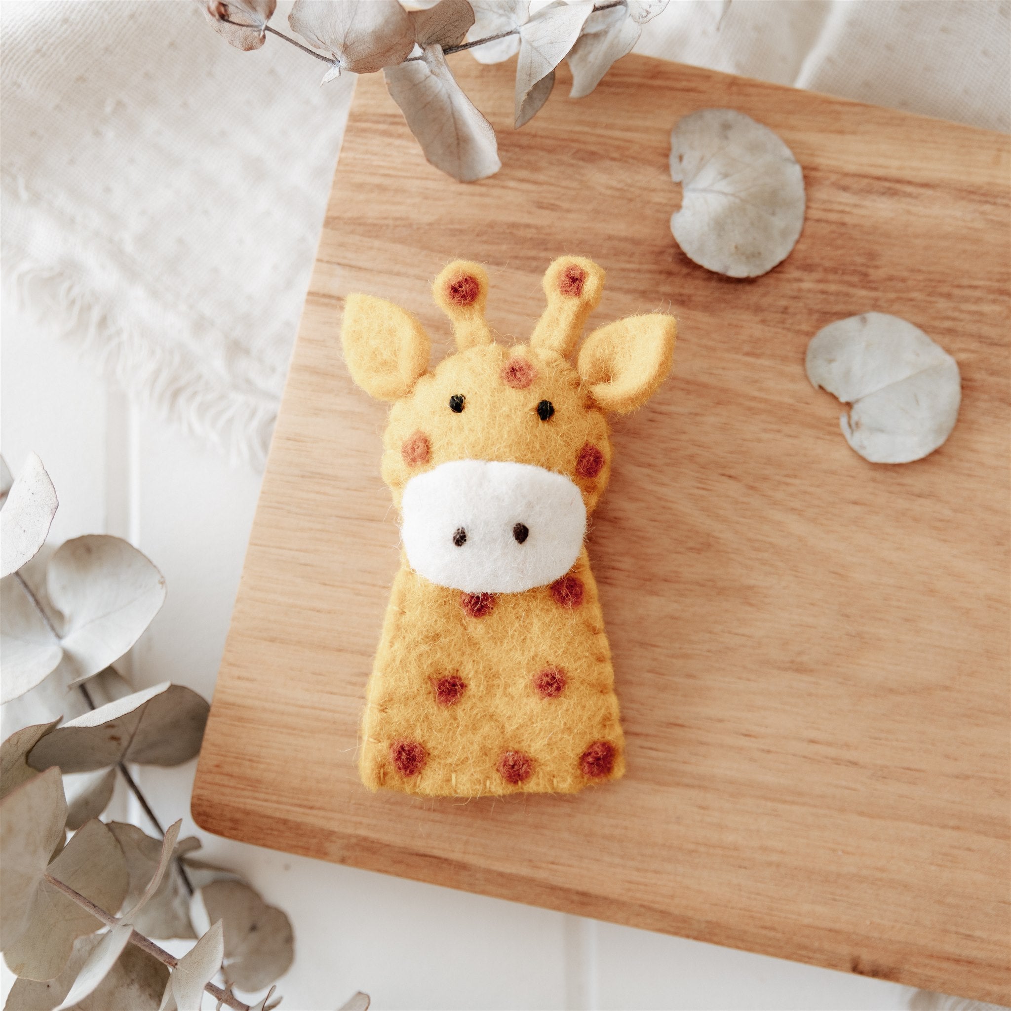 Giraffe finger hot sale puppet