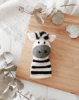 Zebra Finger Puppet