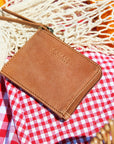 Coin Purse - Camel Hunter Leather